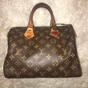 Authentic 1987 Louis Vuitton Speedy 25 Satchel